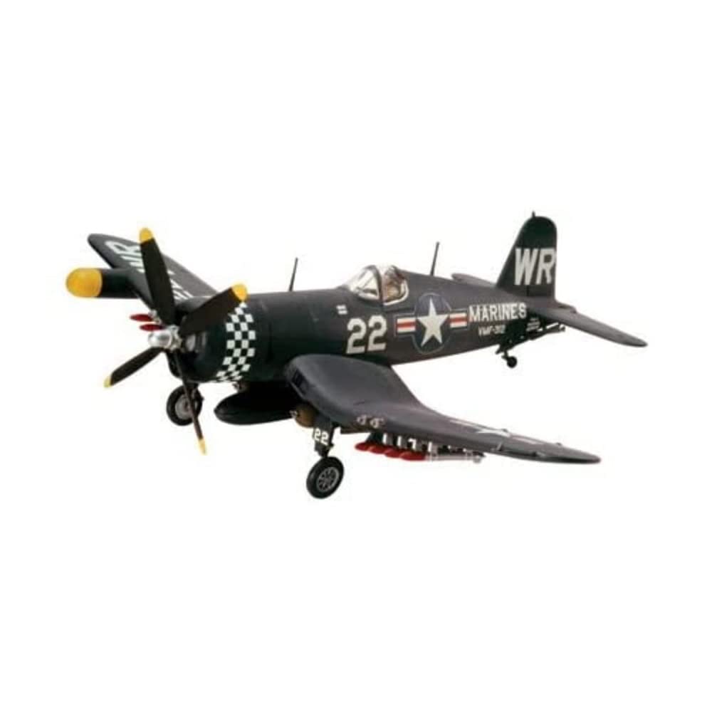 Revell Corsair F4U-4 1:48 Scale Model Plane, Green, For Ages 12 and Up, Detailed Kit, Perfect for Modeling Enthusiasts