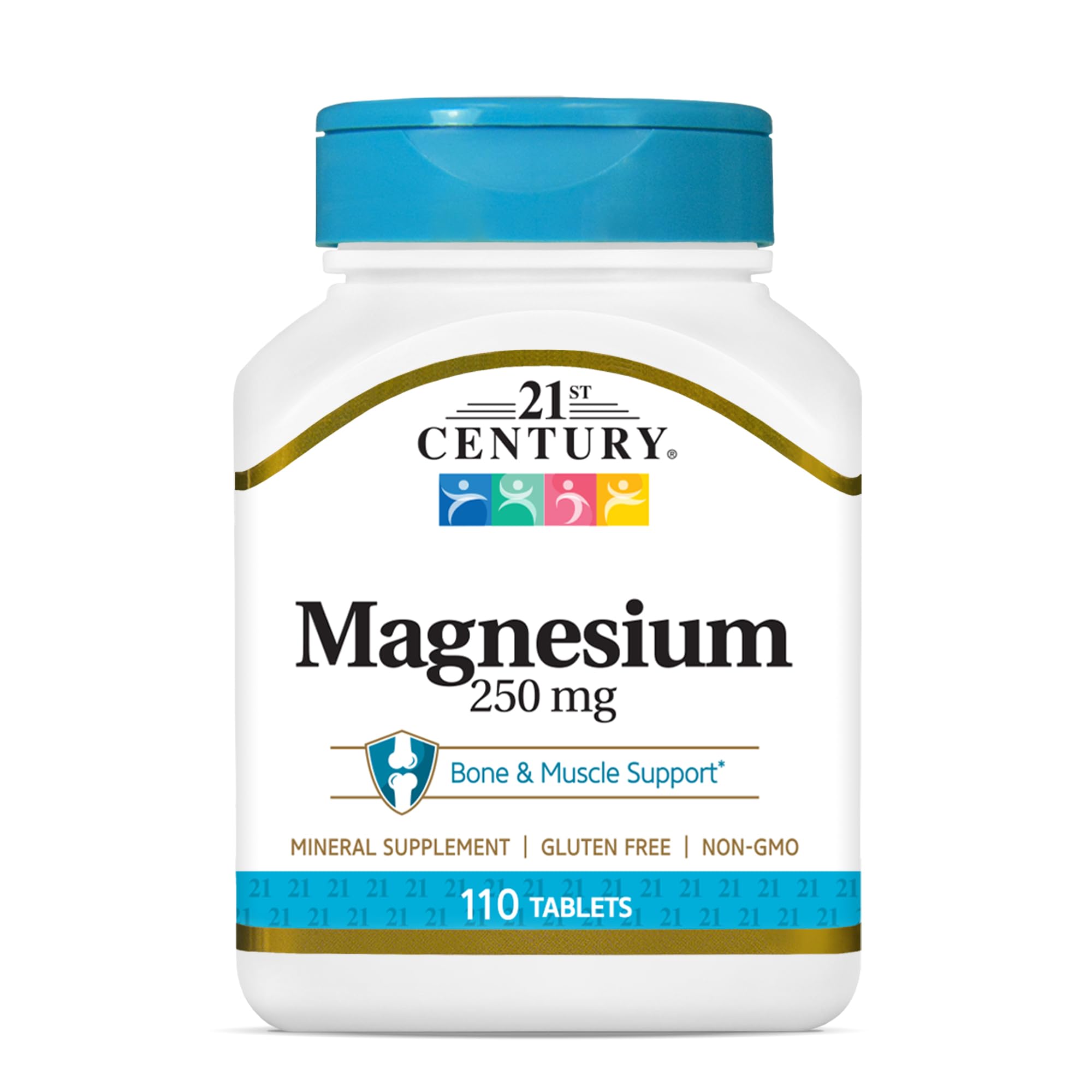 21st Century Magnesium 250 Mg Supplement for Men and Women
| 21st Century Magnesium 250 Mg for Muscle Relaxation and St